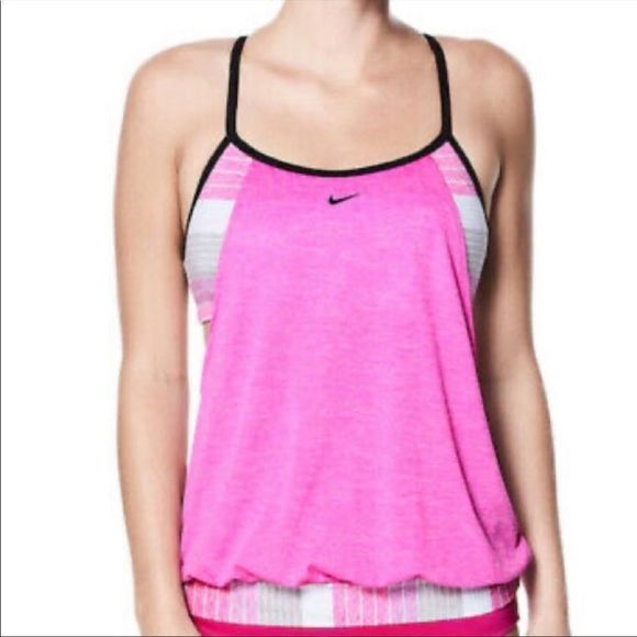 Nike Other - Nike Dual Layer Tankini Swimsuit Top